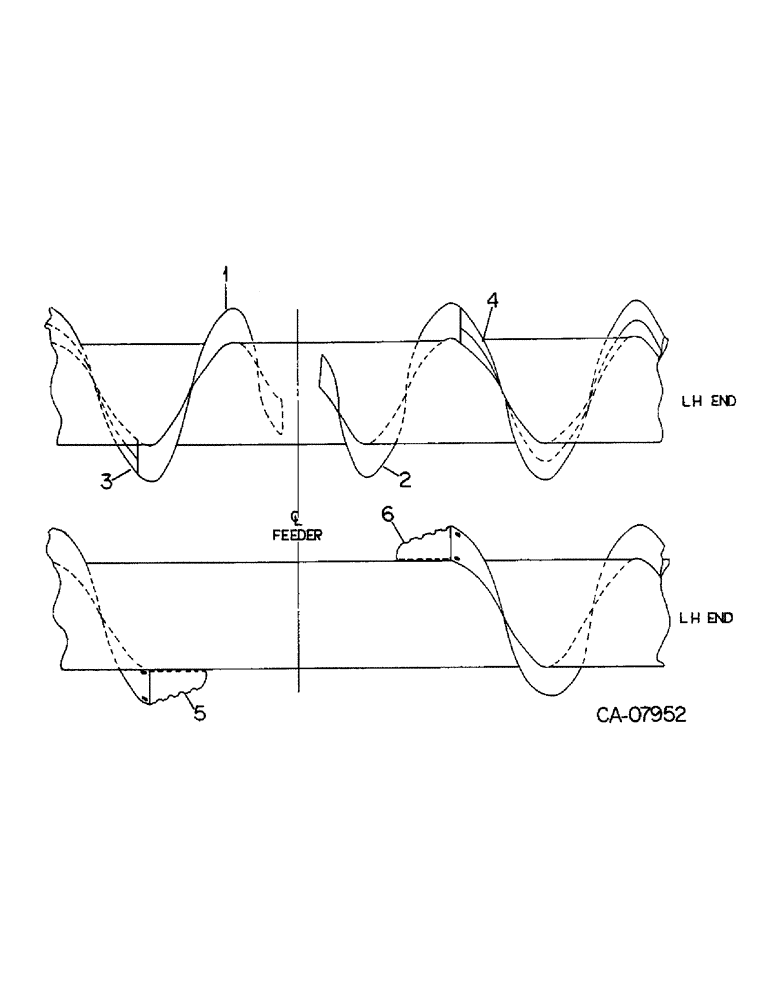 Схема запчастей Case IH 820 - (D-21) - AUGER, AUGER EXTENSIONS, SPECIAL (58) - ATTACHMENTS/HEADERS