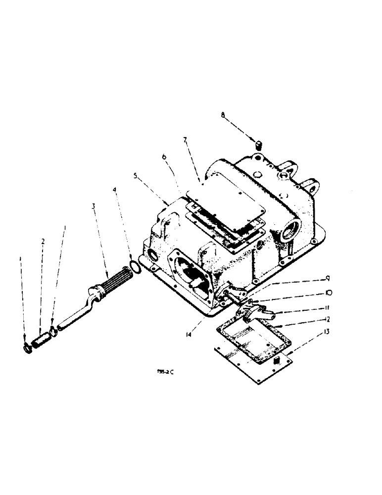 Схема запчастей Case IH 364 - (5-04) - HYDRAULIC ATTACHMENTS, HYDRAULIC LIFT ATTACHMENT, VARY TOUCH (07) - HYDRAULIC SYSTEM