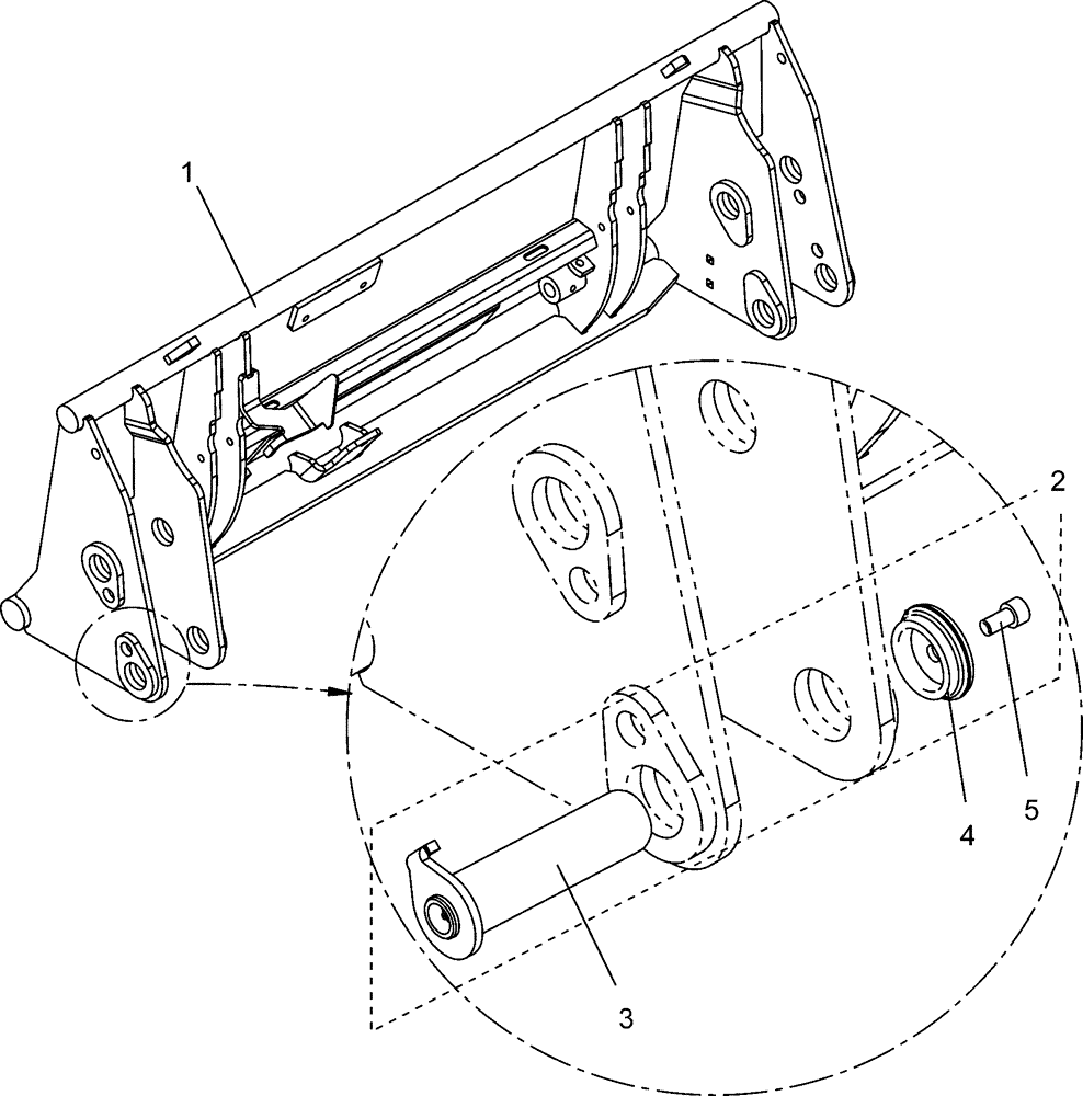 Схема запчастей Case IH L780 PRO - (82.300.AD[06]) - TOOL CARRIER (82) - FRONT LOADER & BUCKET