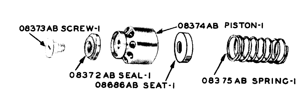 Схема запчастей Case IH LA-SERIES - (095) - 3945AA BREAK-AWAY SELF SEALING COUPLING SOCKET (SEE 4268AA KIT) (08) - HYDRAULICS