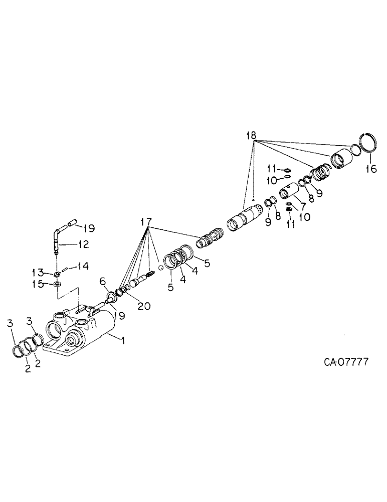 Схема запчастей Case IH 3688 - (10-38) - HYDRAULICS, FEMALE COUPLER, IH (07) - HYDRAULICS