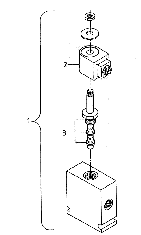 Схема запчастей Case IH 7000 - (B04-85) - HYDRAULIC SOLENOID VALVE, (HOOD SLEW, BIN FLAP AND BILLET Hydraulic Components & Circuits