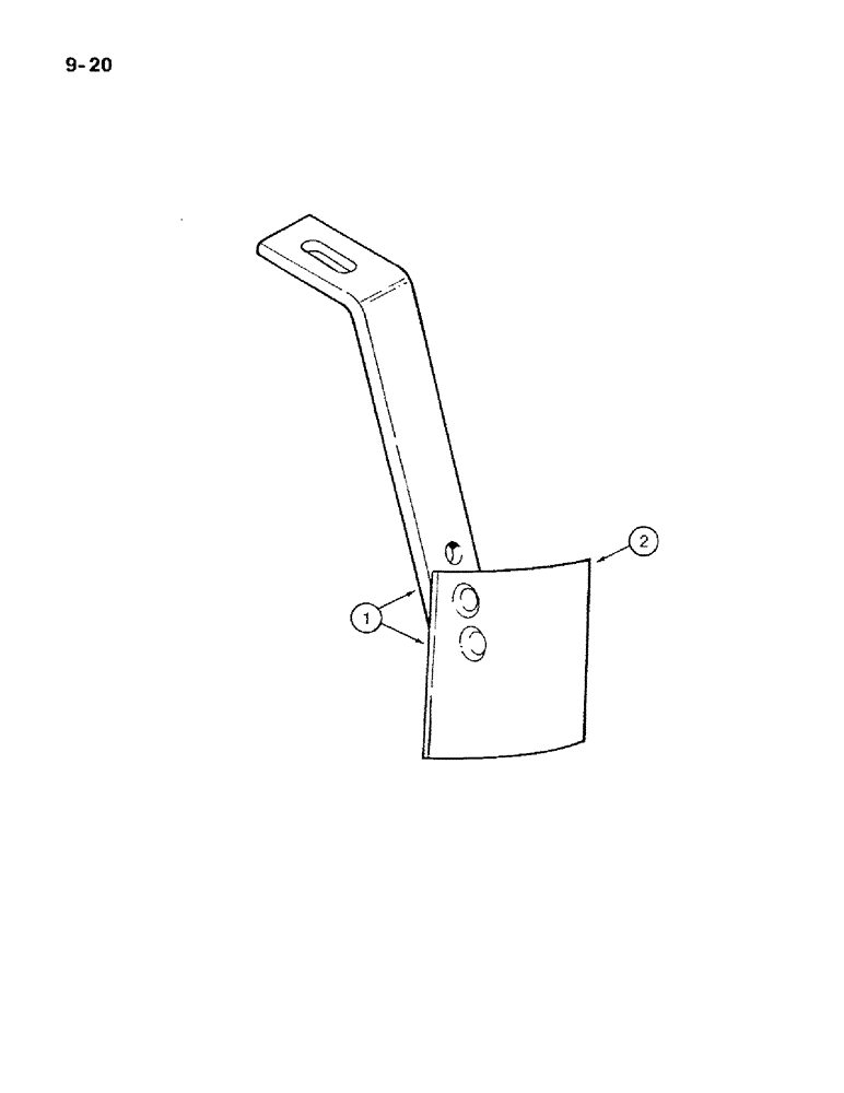 Схема запчастей Case IH 350 - (9-20) - SCRAPERS, HEAVY DUTY (09) - CHASSIS/ATTACHMENTS