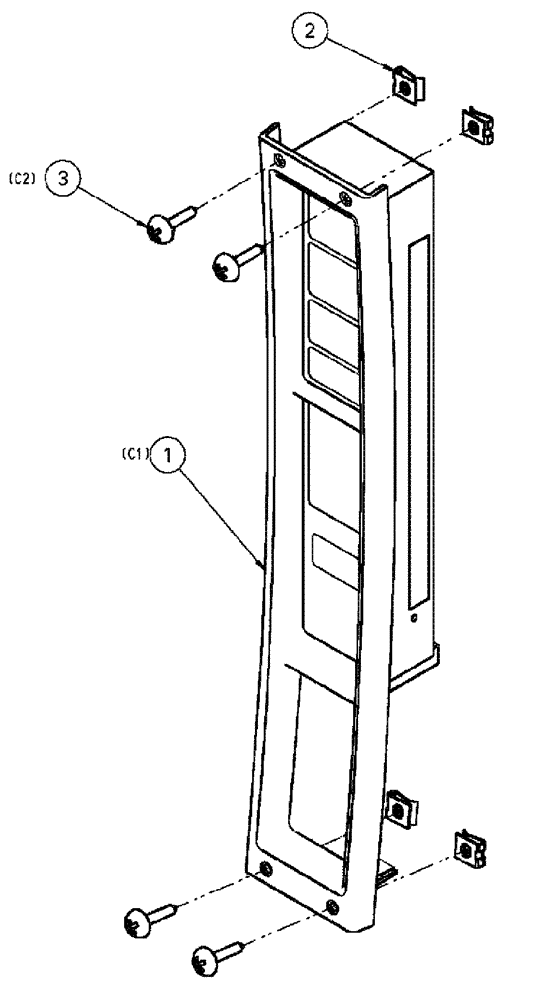 Схема запчастей Case IH SPX4260 - (01-024) - INSTRUMENTS W/O PMU Cab Interior