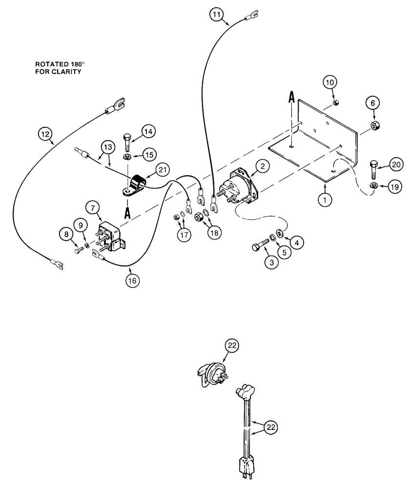 Схема запчастей Case IH 1835C - (4-24) - ENGINE HEATING COMPONENTS, DIESEL MODELS ONLY, DIESEL OR GASOLINE MODELS (04) - ELECTRICAL SYSTEMS