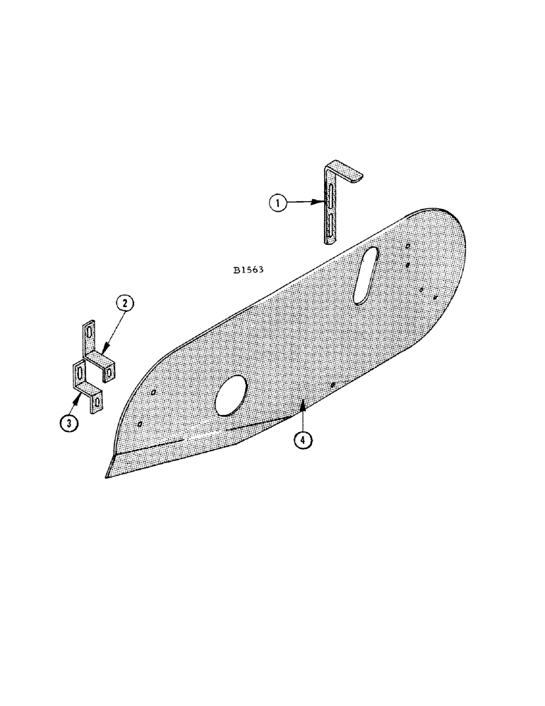 Схема запчастей Case IH 1010 - (014) - REEL AND AUGER GUARD ATTACHMENT (58) - ATTACHMENTS/HEADERS