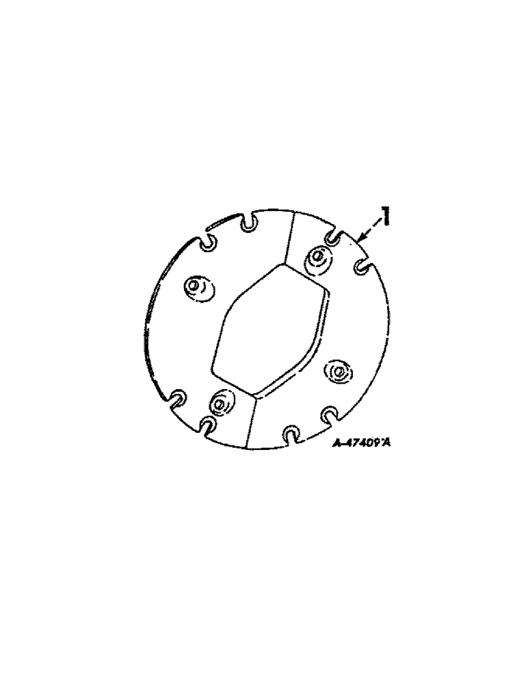 Схема запчастей Case IH 5488 - (15-05[A]) - WHEELS AND TRACTION, REAR WHEEL WEIGHTS, SPLIT TYPE Wheels & Traction