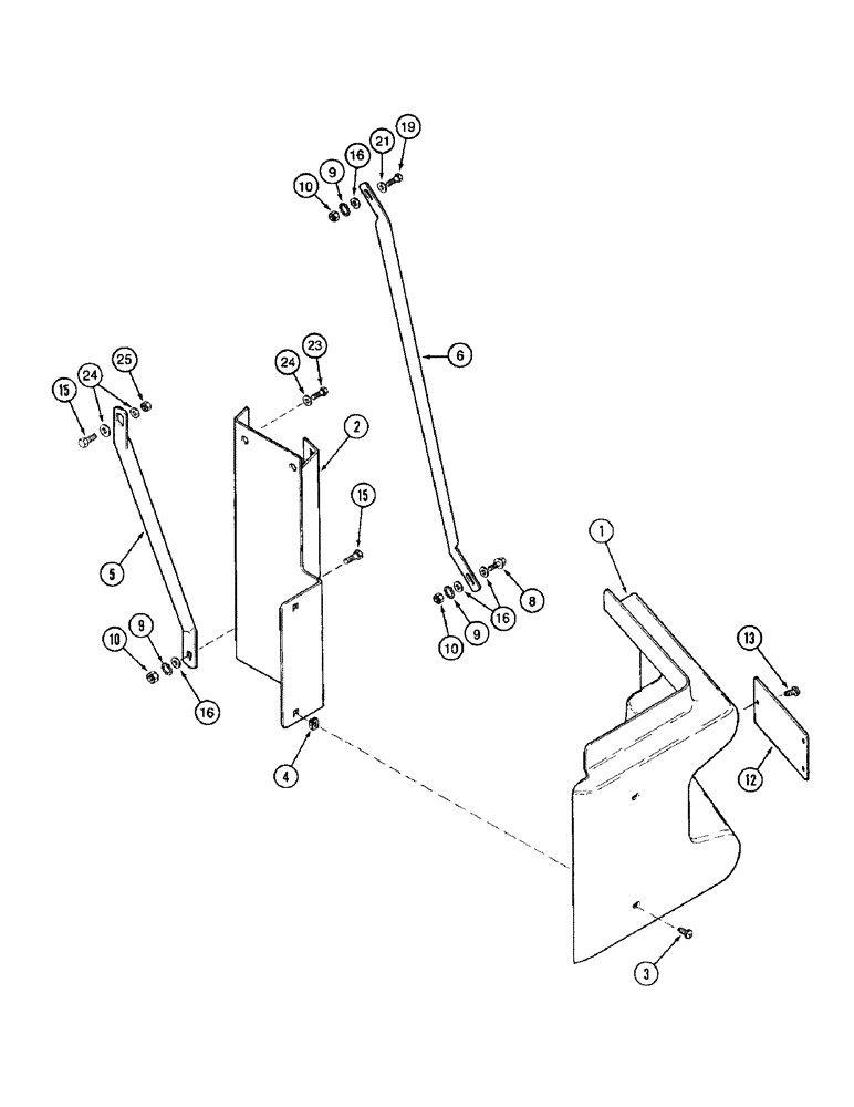 Схема запчастей Case IH 8950 - (9-030) - HYDRAULIC OIL FILTER COVER (09) - CHASSIS/ATTACHMENTS