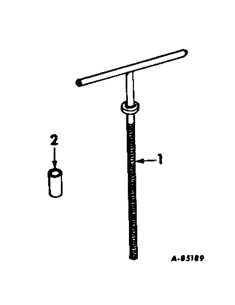 Схема запчастей Case IH 10 - (A-13) - BALE CHAMBER TENSION SCREW ASSEMBLIES 