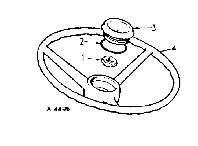 Схема запчастей Case IH 2300 - (4-20) - CHASSIS, STEERING WHEEL (12) - CHASSIS