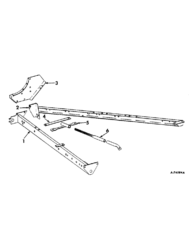 Схема запчастей Case IH 47 - (B-10) - MAIN FRAME 