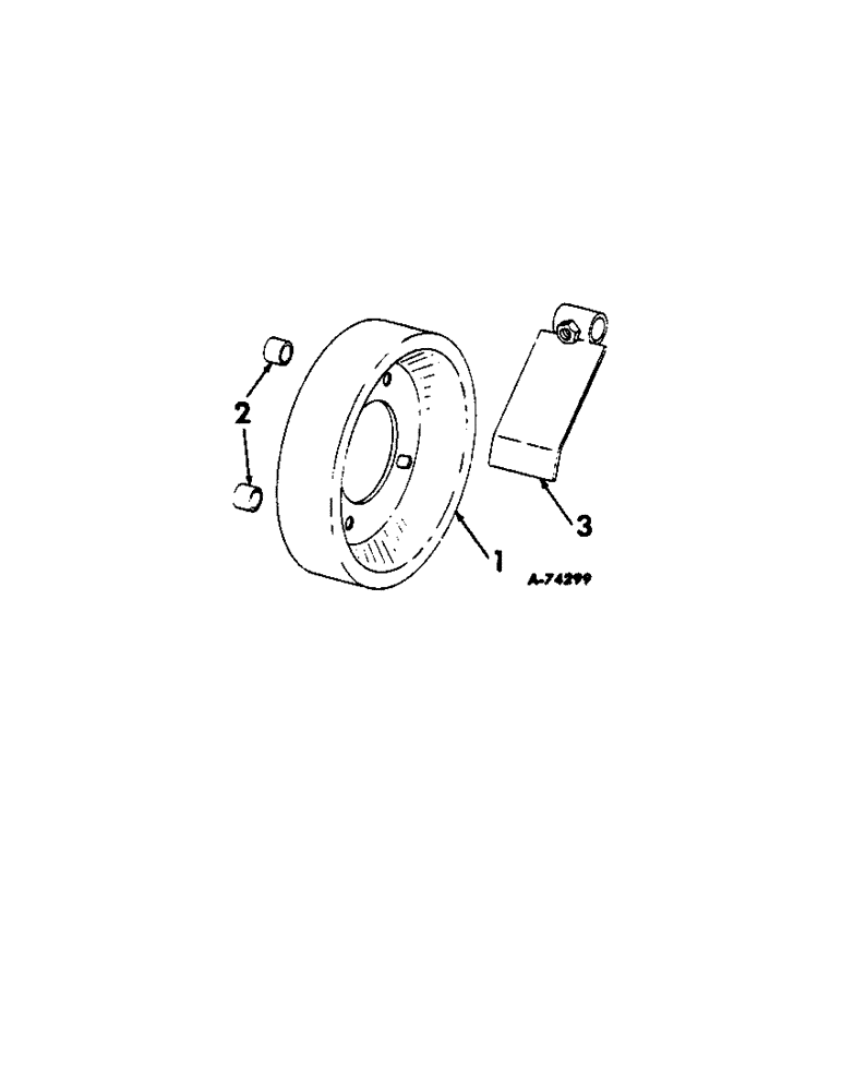 Схема запчастей Case IH 658 - (L-16[A]) - DEPTH BAND AND SCRAPER ATTACHMENT, ONE PER ROW 