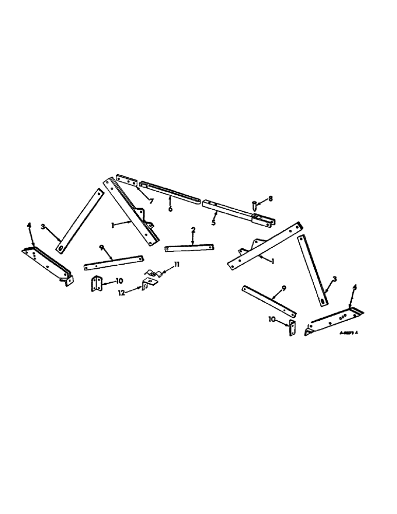 Схема запчастей Case IH 340 - (X-05) - HYDRAULIC FOLDING 