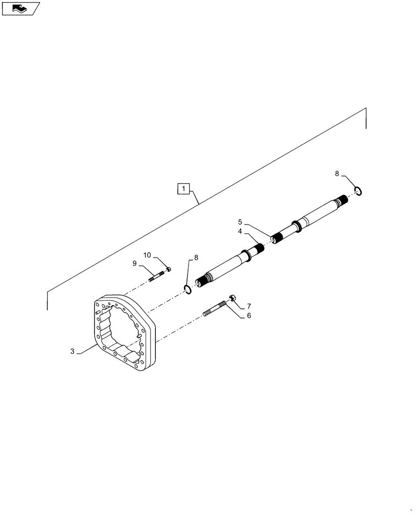 Схема запчастей Case IH STEIGER 500 - (88.023.01) - DIA KIT, ADDITIONAL PRODUCTS - 88 IN TREAD SPACER KIT (88) - ACCESSORIES