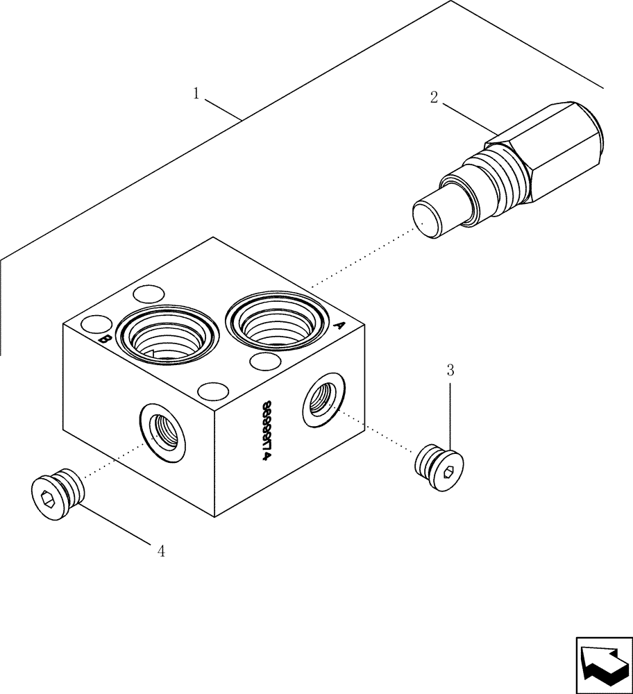 Схема запчастей Case IH 2577 - (35.200.16) - VALVE ASSY - ROTARY SCREEN BYPASS (35) - HYDRAULIC SYSTEMS