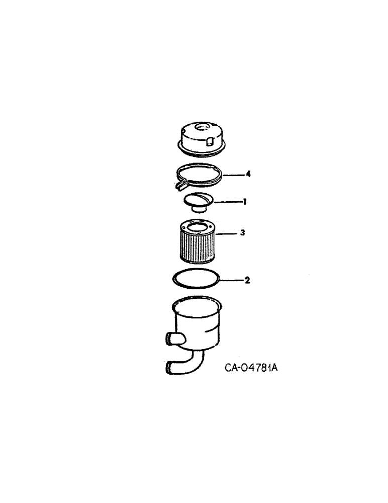 Схема запчастей Case IH 4386 - (10-03[A]) - HYDRAULICS, HYDRAULIC OIL FILTER, 4366 TRACTORS WITH SERIAL NO. 10533 AND ABOVE, ALL 4386 TRACTORS (07) - HYDRAULICS