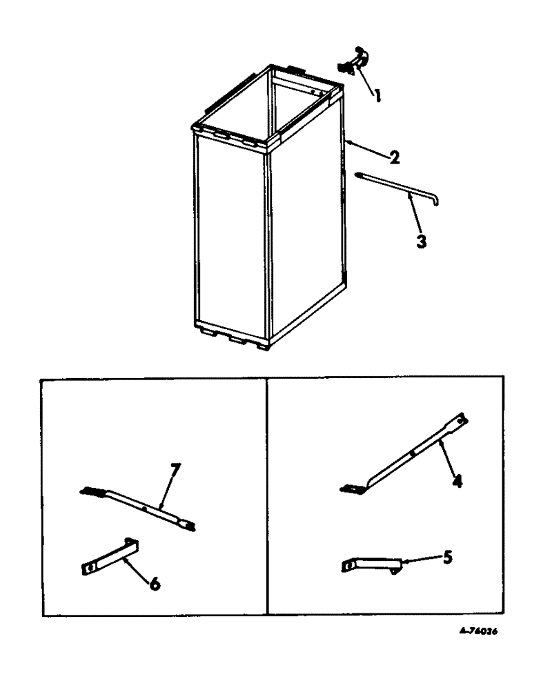 Схема запчастей Case IH 503 - (399) - D-301 ENGINE 3-13/16 X 4.390, AIR SCREEN EXTENSION, WITH SOLID SIDES, COMBINE S/N. 1471 TO 2430 (10) - ENGINE