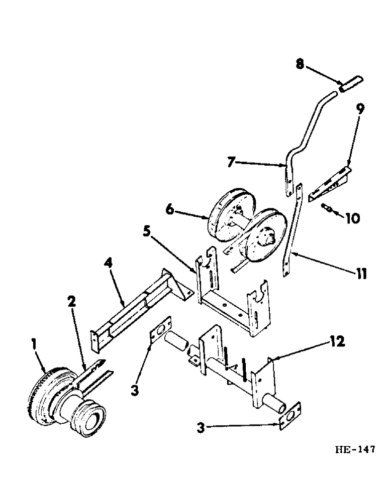 Схема запчастей Case IH 275 - (H-07) - CONTROLS, VARIABLE SPEED DRIVE CONTROL Controls