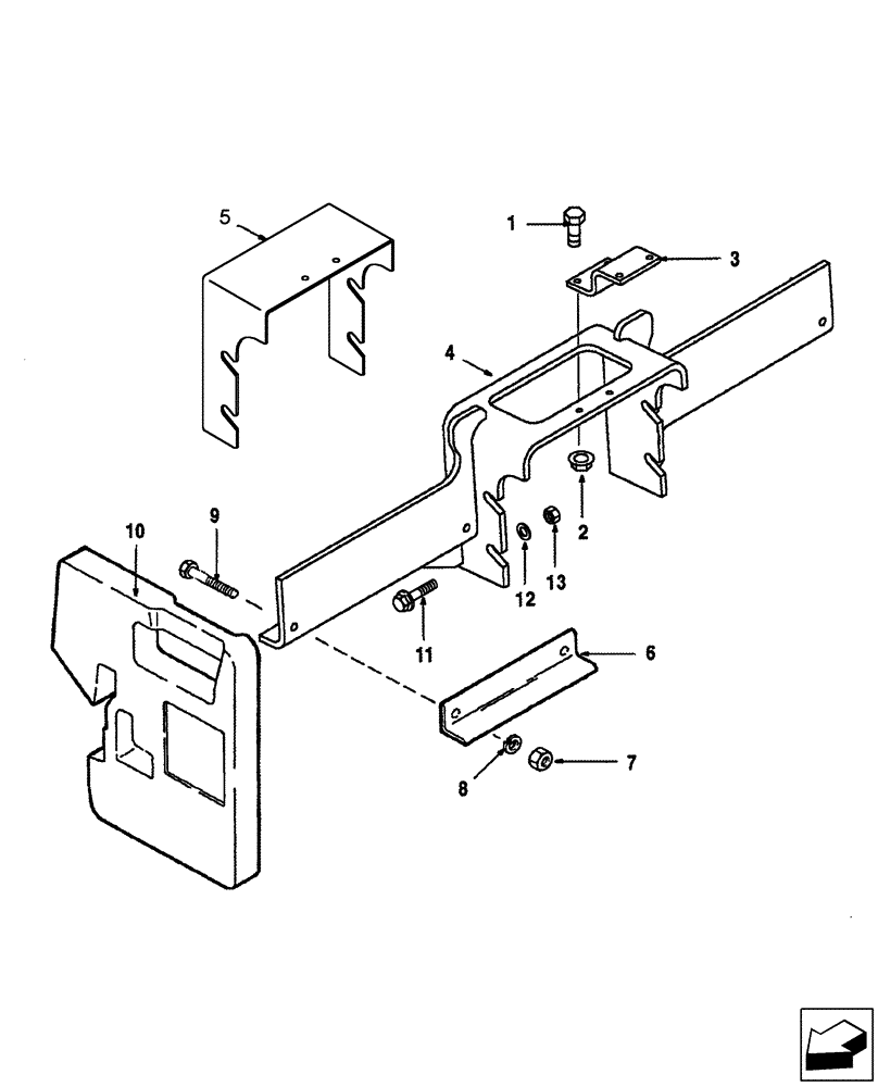 Схема запчастей Case IH 2577 - (37.140.02) - AXLE, STEERING - WEIGHTS - 16 WEIGHTS (37) - HITCHES, DRAWBARS & IMPLEMENT COUPLINGS