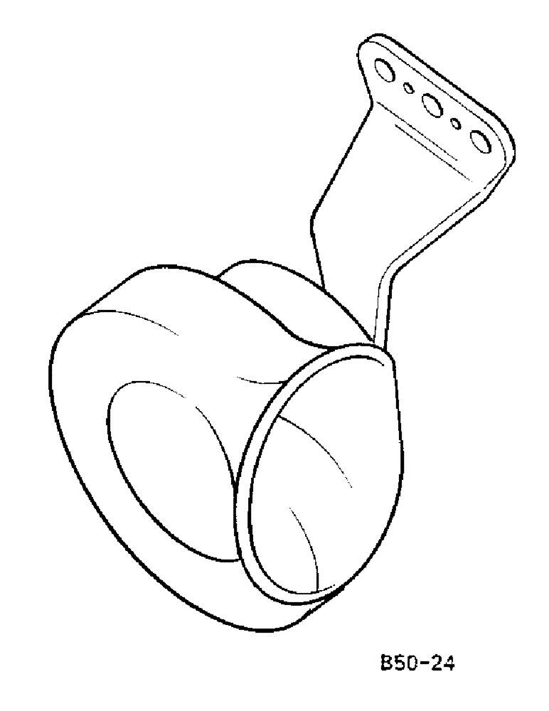 Схема запчастей Case IH 685 - (4-216) - HORN (04) - ELECTRICAL SYSTEMS