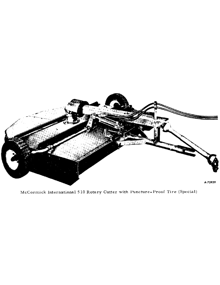 Схема запчастей Case IH 510 - (G-02) - 510 ROTARY CUTTER 