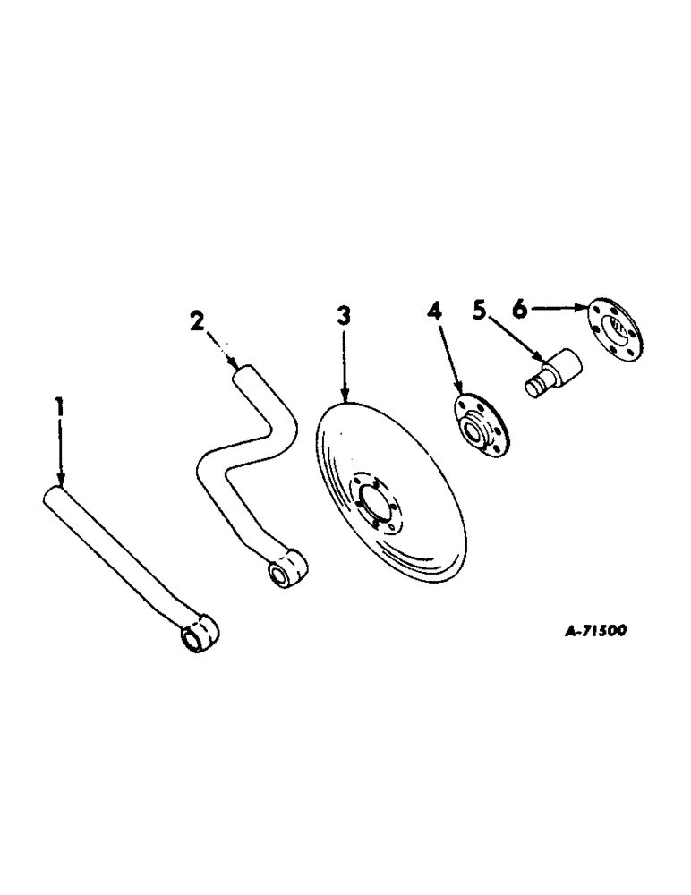 Схема запчастей Case IH 144 - (L-23) - DISK HILLER, 13 IN. 