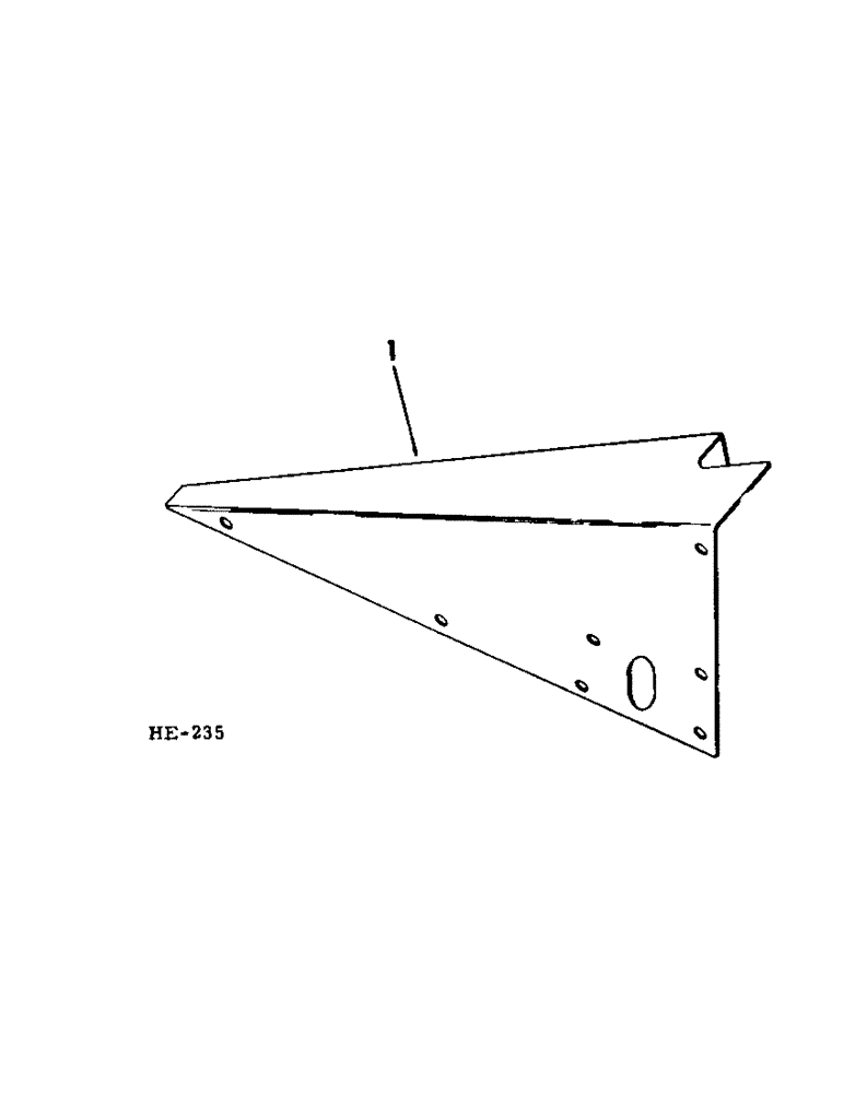 Схема запчастей Case IH 275 - (Q-53) - PLATFORMS, KNIFE DRIVE HOUSING UPPER SHIELD Platforms