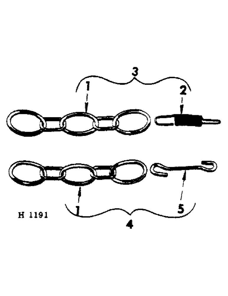 Схема запчастей Case IH 10 - (D-17) - FURROW OPENER DRAG CHAIN 