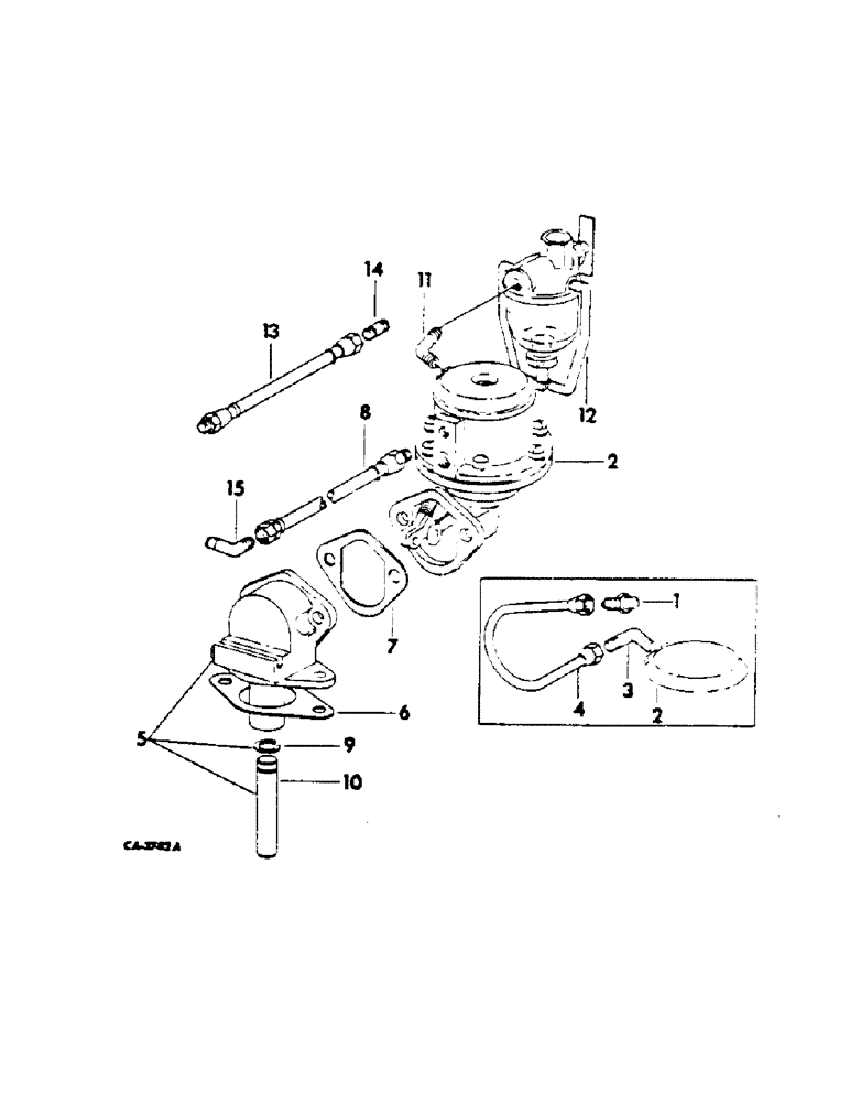 Схема запчастей Case IH DV4D - (L-18) - FUEL PUMP 