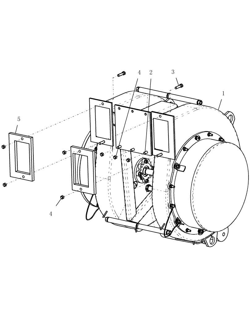 Схема запчастей Case IH 3580 - (75.100.03) - DUAL FAN ASSEMBLY WITH 12V SENSORS (75) - SOIL PREPARATION