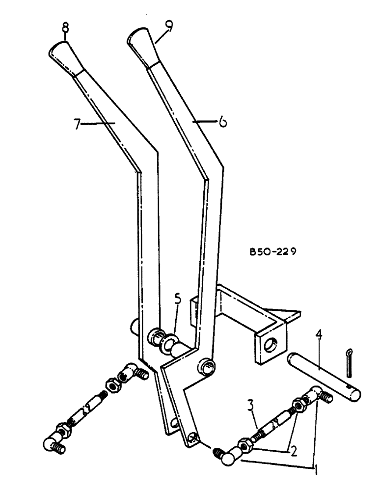 Схема запчастей Case IH 385 - (0B10-2) - DRAFT CONTROL - DE-LUXE CAB (07) - HYDRAULICS