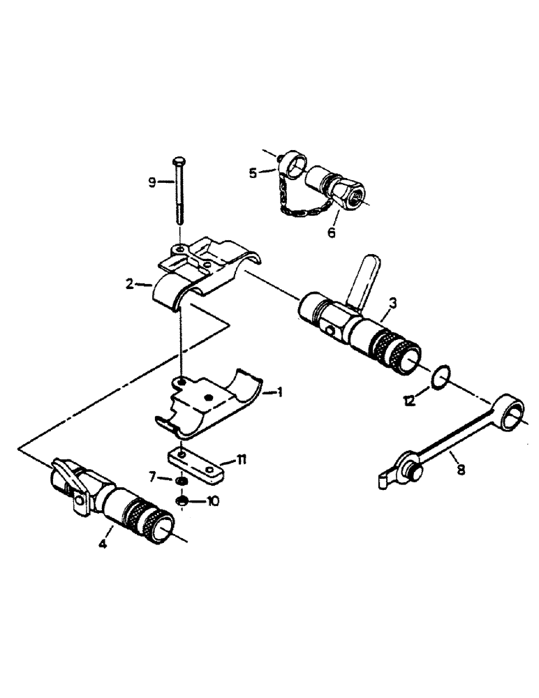 Схема запчастей Case IH 9170 - (08-18) - COUPLER ASSEMBLY (07) - HYDRAULICS