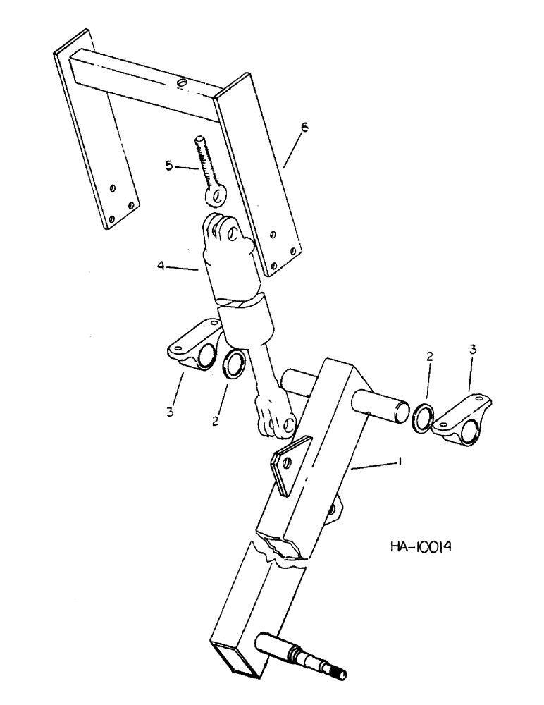 Схема запчастей Case IH 55 - (E-07) - OUTER AXLE, MACHINE BUILT JUNE, 1976 AND SINCE AND WITH IDENTIFICATION PLATE C1131 