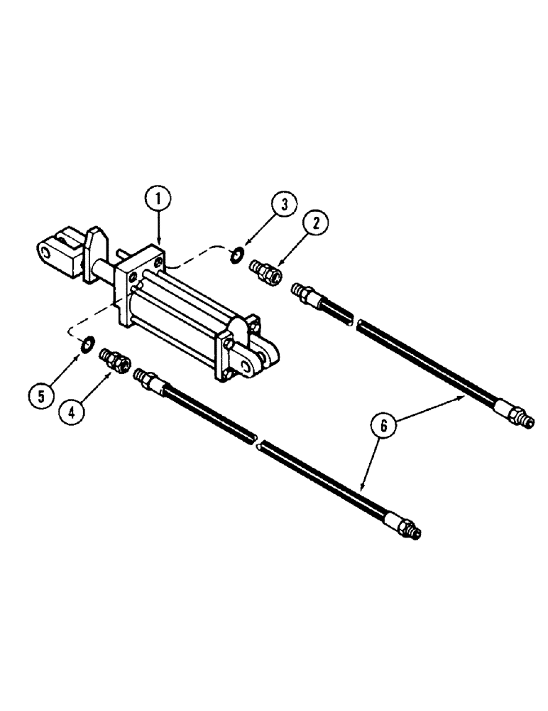Схема запчастей Case IH DOT B - (044) - DEPTH CONTROL ASSEMBLY, 11 AND 14 FOOT (3.4 AND 4.3 M) 