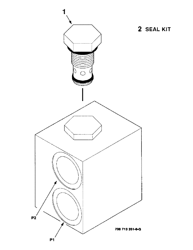 Схема запчастей Case IH 8850 - (08-08) - HYDRAULIC VALVE ASSEMBLY, RIGHT HEADER DRIVE, 700713351 HYDRAULIC VALVE COMPLETE (08) - HYDRAULICS