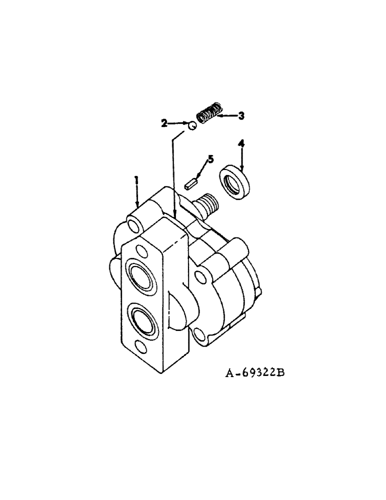 Схема запчастей Case IH 185 - (10-11) - HYDRAULICS, HYDRAULIC PUMP, WARNER MOTIVE (07) - HYDRAULICS