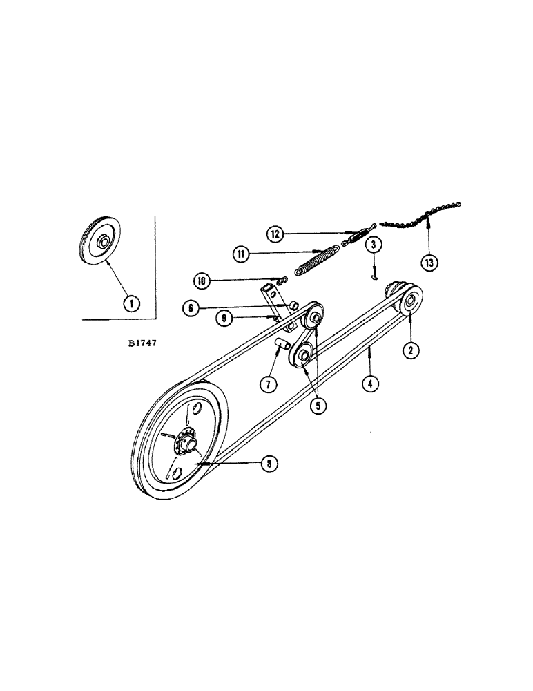 Схема запчастей Case IH 1010 - (016[A]) - HEAVY DUTY REEL DRIVE (58) - ATTACHMENTS/HEADERS