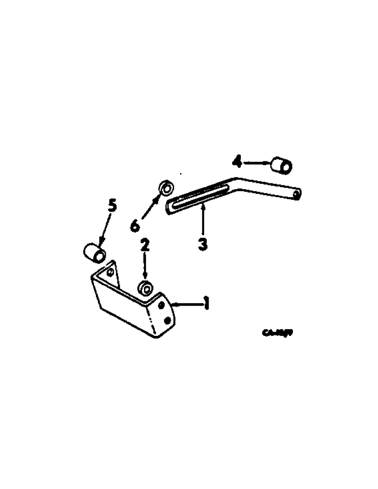 Схема запчастей Case IH C-263 - (B-30) - ALTERNATOR GENERATOR MOUNTING, 403 COMBINES WITH SERIAL NO. 9957 AND ABOVE 
