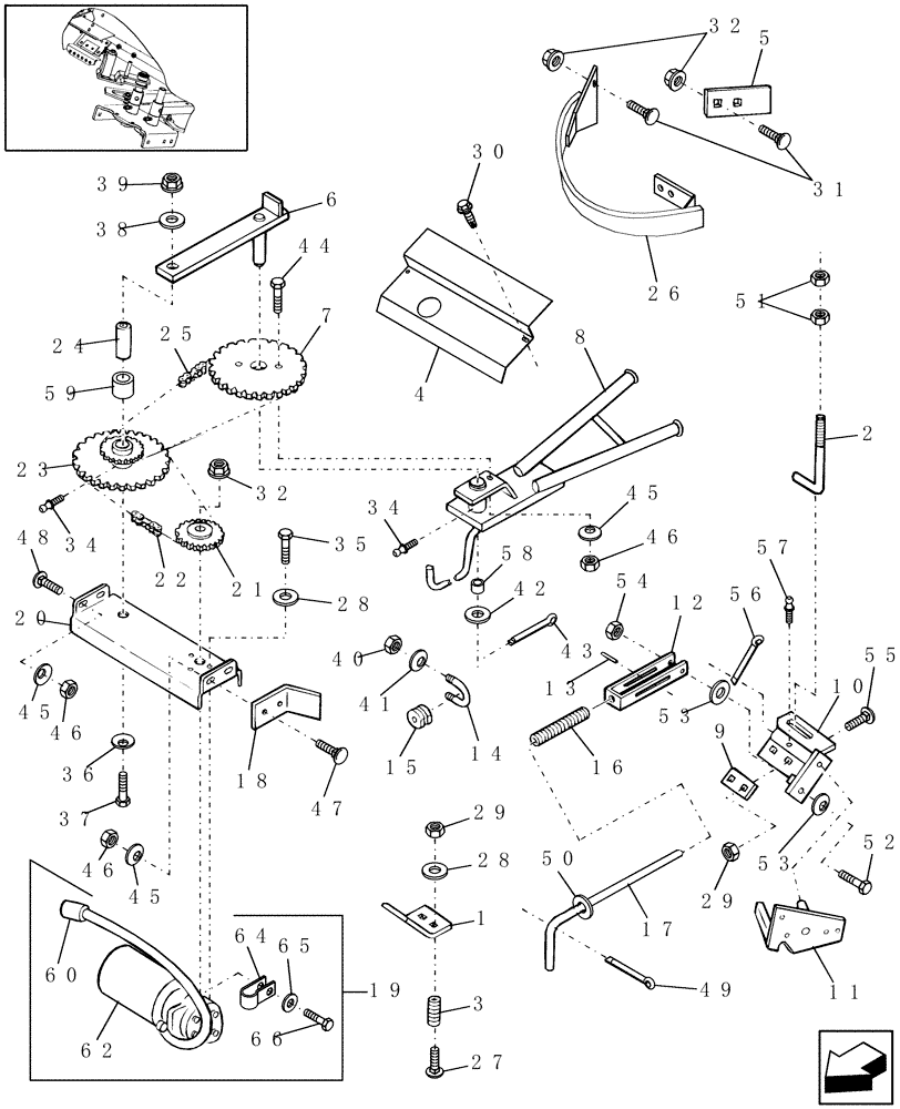 Схема запчастей Case IH RBX443 - (15.15) - TWINE WRAPPER (15) - KNOTTER /WRAPPER