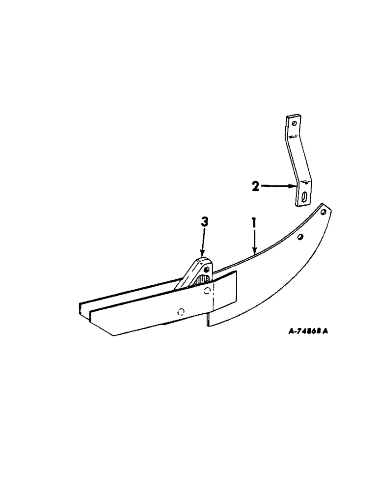 Схема запчастей Case IH 658 - (L-12) - RUNNER OPENER, ONE PER ROW 