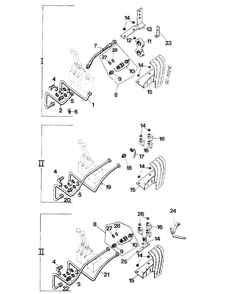 Схема запчастей Case IH 844S - (10-71) - QUICK COUPLING, SELF SEALING COUPLING (07) - HYDRAULICS