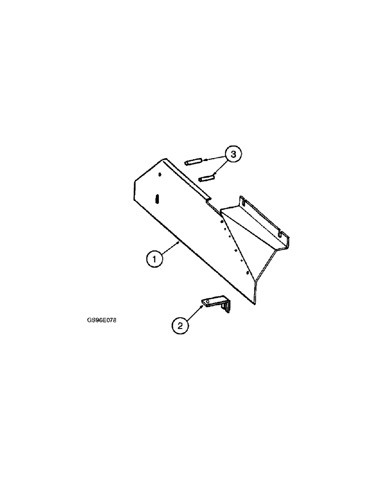 Схема запчастей Case IH INTERNATIONAL - (4-22[A]) - DRIVE SHIELDS, AUGER (12) - MAIN FRAME