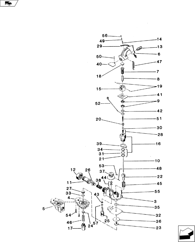 Схема запчастей Case IH 3200 - (35.106.03) - C-4 100 CONTINENTAL REGULATOR (35) - HYDRAULIC SYSTEMS