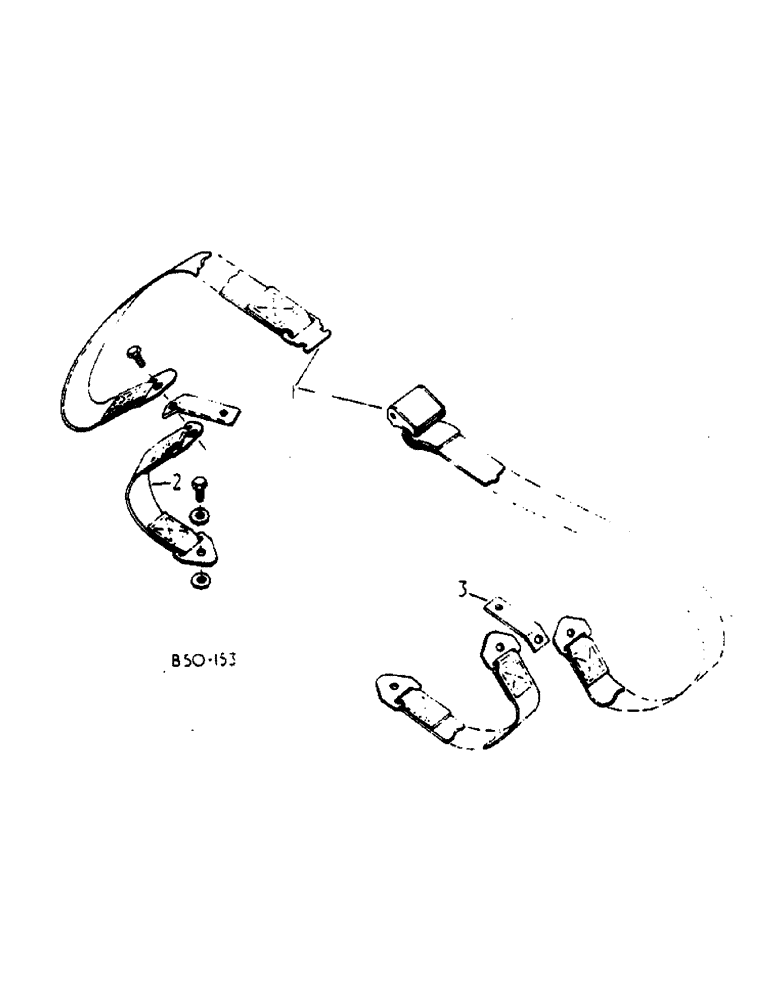 Схема запчастей Case IH HYDRO 84 - (13-18) - SUPERSTRUCTURE, SEAT BELT (05) - SUPERSTRUCTURE