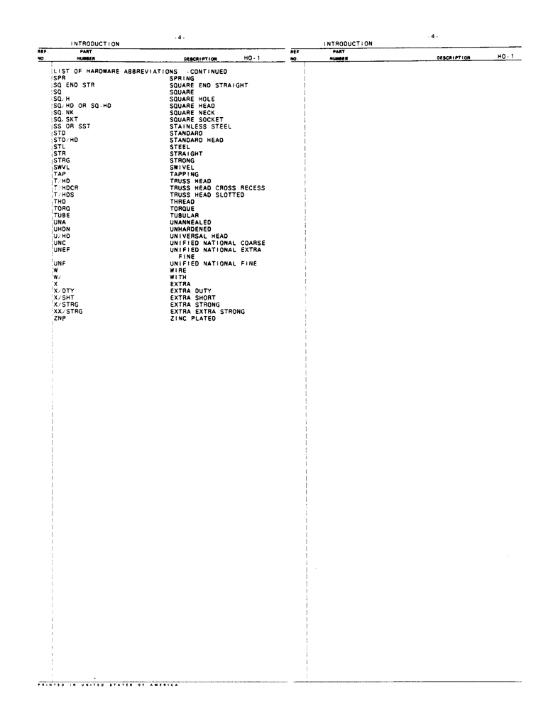 Схема запчастей Case IH 2 - (4) - INTRODUCTION - CONTINUED 