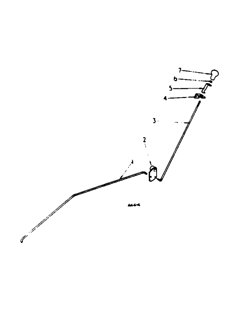 Схема запчастей Case IH 364 - (4-08) - CHASSIS, FUEL SHUT-OFF CONTROLS (12) - CHASSIS