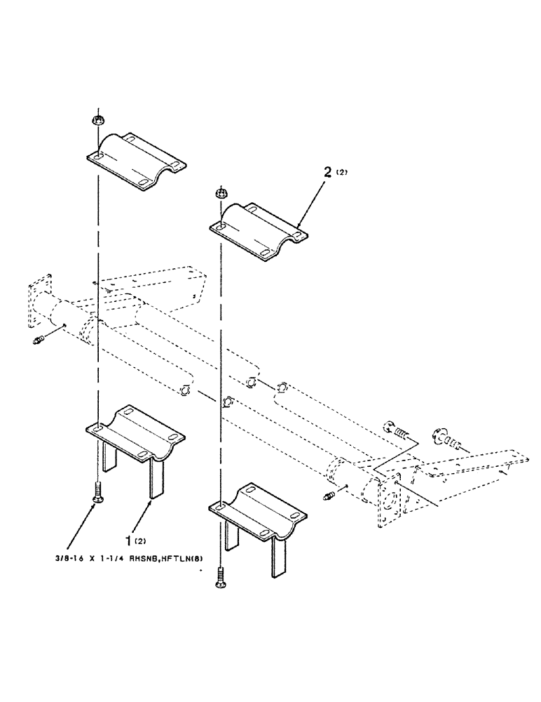 Схема запчастей Case IH 8450 - (052) - GUIDES, FORMING BELTS, ASSEMBLY (14) - BALE CHAMBER