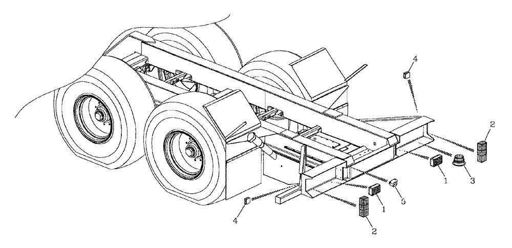 Схема запчастей Case IH AUSTOFT - (A01[12]) - REAR LIGHTS & BACK-UP ALARM Mainframe & Functioning Components