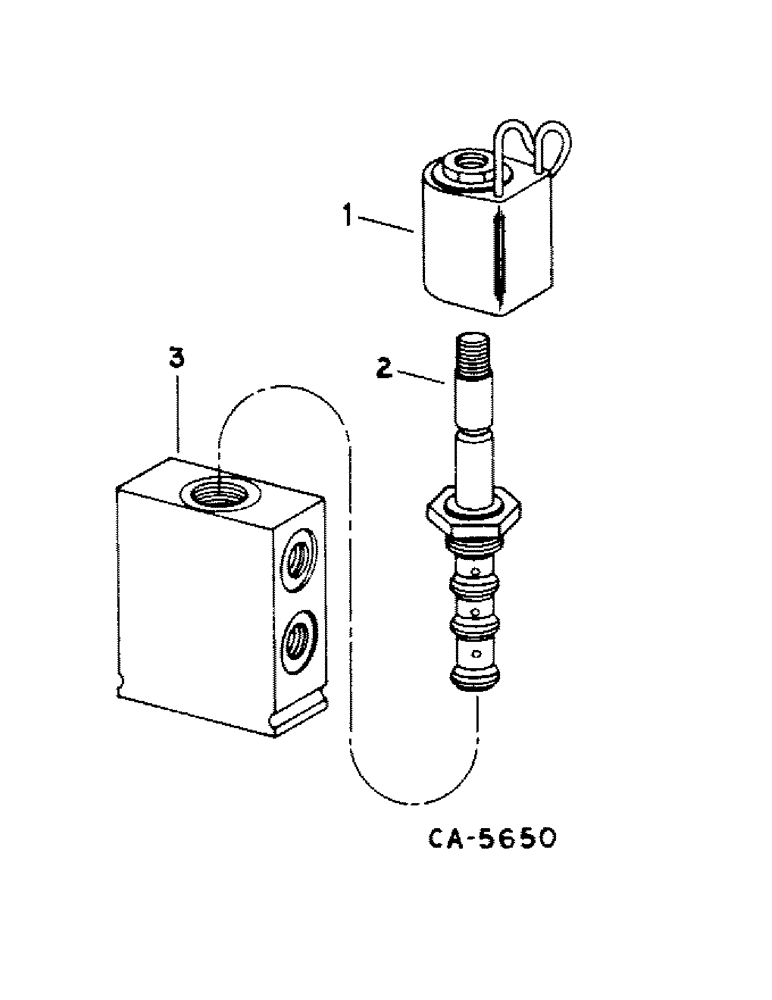 Схема запчастей Case IH 1440 - (10-41) - HYDRAULICS, FEEDER AND SEPARATOR CLUTCH VALVE, MODULAR CONTROL (07) - HYDRAULICS