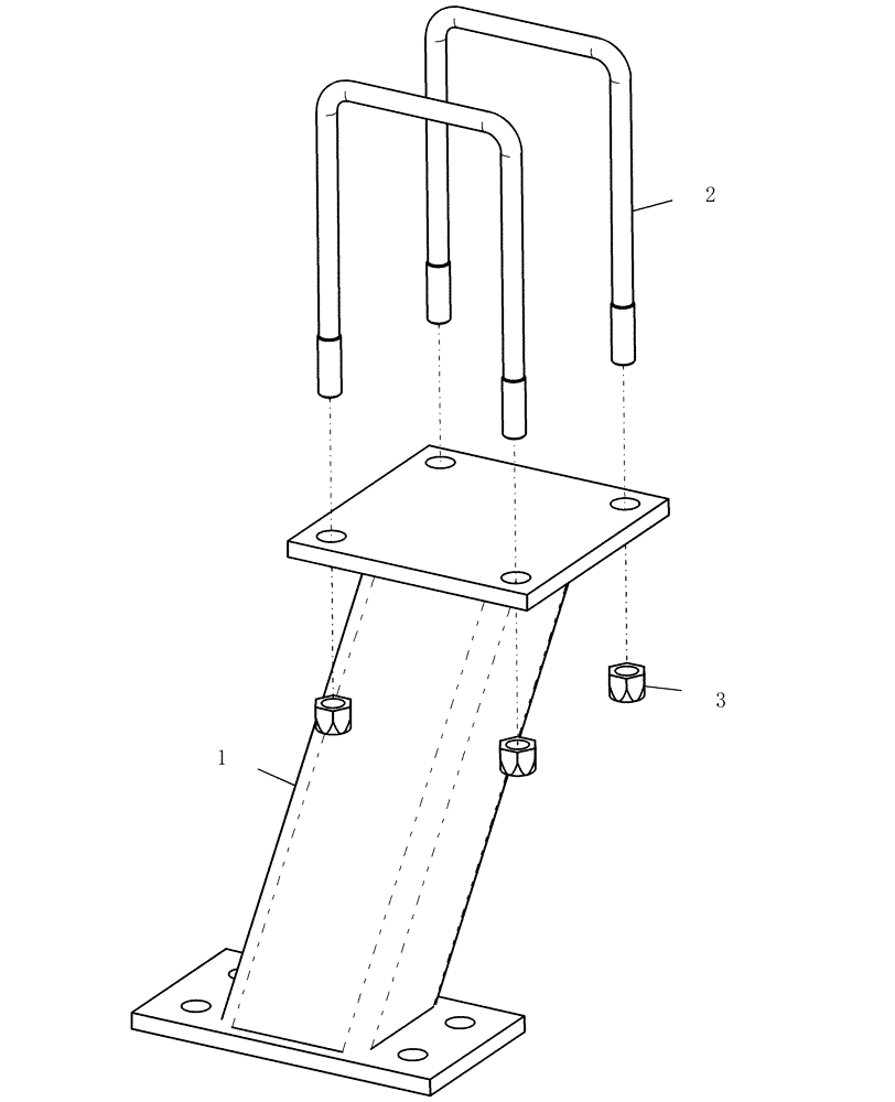 Схема запчастей Case IH 3580 - (75.100.26) - MANIFOLD BRACKET (75) - SOIL PREPARATION